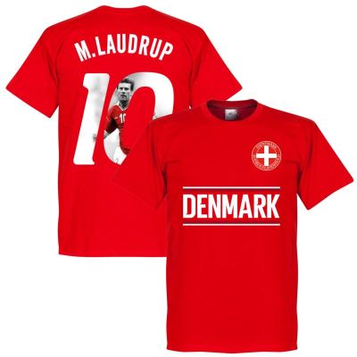 2022 World Cup Denmark Denmark Commemorative Edition Jersey Casual Cotton Short Sleeve Sports Football T-shirt