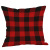 Hot Selling Christmas Plaid Pattern Couch Pillow Throw Pillowcase Manufacturers Can Customize Wholesale One Piece Dropshipping