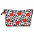 Cross-Border New Arrival Red Lips Series Cosmetic Bag Handheld Storage Wash Bag Portable Fabric Large Capacity Travel Bag