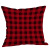 Hot Selling Christmas Plaid Pattern Couch Pillow Throw Pillowcase Manufacturers Can Customize Wholesale One Piece Dropshipping