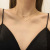 Dongdaemun Simple Double-Layer Titanium Steel Necklace Women 'S Cold Style Retro Trendy Clavicle Chain Internet Celebrity Twin Pendant Wholesale