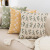 Nordic Instagram Style Embroidered Cushion Sofa and Bedside Cushion Lumbar Pillow Tufted Tassel Bay Window Futon Pillow Cover Wholesale
