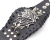 Pb61 Factory Supply Foreign Trade Ornament European and American Punk Wide Version Devil Rivet Braided Edge Leather Bracelet