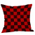 Hot Selling Christmas Plaid Pattern Couch Pillow Throw Pillowcase Manufacturers Can Customize Wholesale One Piece Dropshipping
