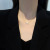 European and American Simple Internet Celebrity Irregular Titanium Steel Necklace Female Ins Trendy Personality Fashion Fritillary Pendant All-Match Clavicle Chain