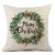 New Christmas Pillow Cover Linen Peach Skin Fabric Sofa Pillow Waist Pillow Cushion Cover Custom Amazon Pillow