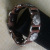 Production and Processing Hand-Woven Fashion Cattlehide Leather Bracelet Hardware Rivet Retro Punk Style Cowhide Bracelet