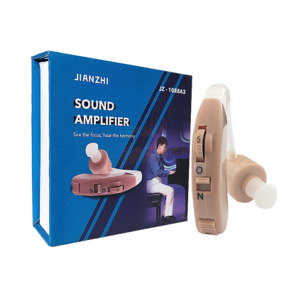 Sound Amplifier Elderly Hearing Aid Rechargeable-Free Hearing Aid Headset Amplifier