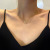 Internet Celebrity Ins Style Geometric Simple Titanium Steel Necklace Female Personality Flower Zircon Pendant Cold Style Temperament Clavicle Chain