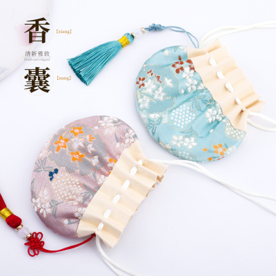 Dragon Boat Festival Portable Ancient Style Automobile Hanging Ornament Dragon Boat Festival Sachet Brocade Perfume Bag Bag Wind Sachet Gift