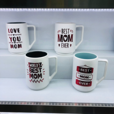 Mo911 Mother's Day Gift Ceramic Cup Cup Daily Use Articles Water Cup 14 Oz Mug Life Department Store2023