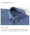 Oxford Woven Shirts Men's Cotton Striped Long Sleeve Spring New Business Casual Collar Decorated with Buttons Comfortable All-Matching Shirt