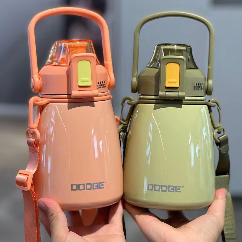 厂家现货316不锈钢大人杯子儿童水壶学生希乐道奇大肚保温杯