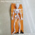 Halloween Skull Skeleton Medium Plastic Movable Skull Luminous Skeleton Small Skull Skeleton