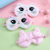 2022 New Cartoon Big Eyes Plush Eye Mask Children Cute Cat Shading Eye Mask Lunch Break Sleeping Eye Mask