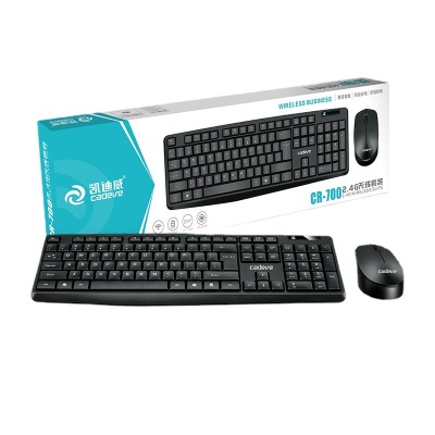 Brand CR-700 Wireless Mouse Set Keyboard and Mouse Two-Piece Office Home Typing Desktop Computer