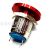 Metal Button Switch 12 16 19 22mm Full Oxidation Color Self-Reset Waterproof Inching Screw Welding Foot