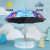 Umbrella Ice Cream Handle Semi-automatic Children's Umbrella Waterproof Cover Cartoon Sun Umbrella Advertising Umbrella