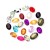 Pointed Oval Acrylic Egg-Shaped Stick-on Crystals Ornament Viscose Crystal Stone Women's Shoes Root Shoe Ornament Hair Accessories Patch