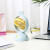 Semicircle Rabbit Ears Desktop Small Fan USB Desktop Fan Mini Cartoon Office Portable Handheld Rechargeable Fan