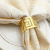 Hotel Western-Style Dining Table Word Metal Napkin Ring Napkin Ring Napkin Ring Towel Ring Wholesale
