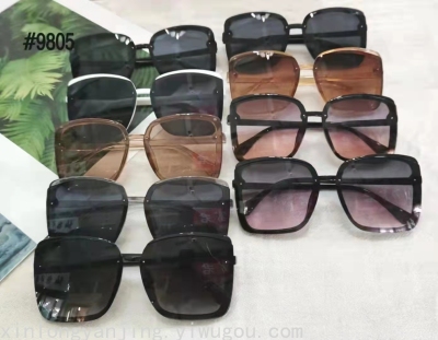 Factory Direct Sales Carved Cut Pieces Fashion and Trendy Style Multicolor Sunglasses