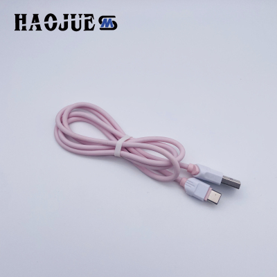 Preferred Crocodile Mouth Fast Charge Data Cable Candy Color Cartoon Phone Fast Charge Line Apple Android Universal