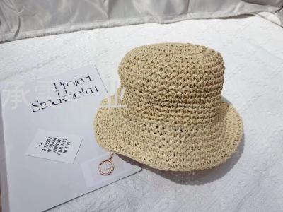 2022 Children's Hand-Woven Sparkling Style Can Decorate Their Own Cute Bucket Hat