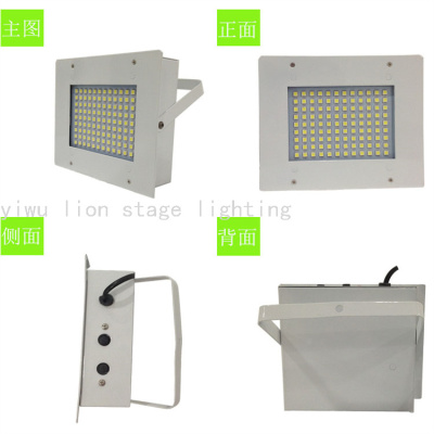 Factory Direct Sales Smd 108 Led Steel Casing Ceiling Strobe Lamp Stage Bar Ktv Color Flash Lamp