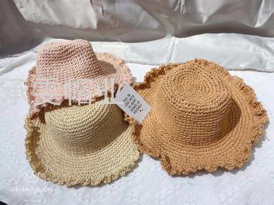 Children's Hand-Woven Sparkling Style Can Decorate Their Own Cute Small Brim Hat
