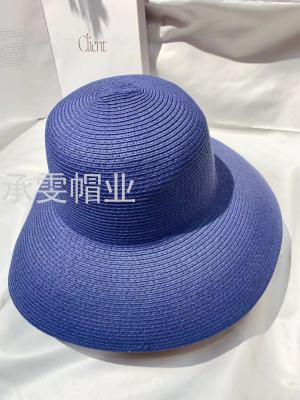 Light Board Can Be Decorated by Yourself Straw Hat Bucket Hat Sun Protection Hat