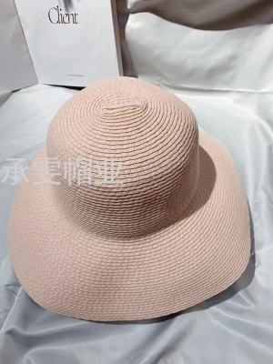2022 Light Board Straw Hat Bucket Hat Sun Protection Hat