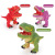 Cross-Border Hot Supply Finger Puppets Simulation Electric Induction Role Play Dinosaur Doll Suit