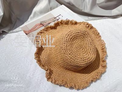 Children's Hand-Woven Sparkling Style Can Decorate Their Own Cute Small Brim Hat