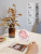 Losky New Desktop Mini Fan Cute Cartoon Humidifying Hydrating Cool Mini Rechargeable Small Fan Q