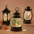 New LED Christmas Rotating with Music Lantern Retro Water Injection Storm Lantern Holiday Gift J Interior Decorations