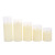 Glass Flat Mouth Electronic Candle Flame Swing Led Candle Light Romantic Home Atmosphere Props Ornaments
