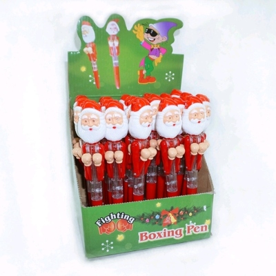 Boxing pen Santa Claus fighting toy pen