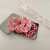 Pink Small Flower Love Large Intestine Hair Ring New Simple Sweet Girl Hairtie