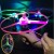 Flying Saucer Luminous Flying Saucer UFO Large Frisbee Hand Push Sky Dancers Luminous Toys Children's Toys Wholesale