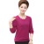 Spring Running Rivers and Lakes Market Supply Large Size Top for Middle-Aged and Elderly Women Long-Sleeve T-shirt Sleeve Bottoming Shirt Stall Wholesale Supply