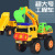 Engineering Vehicle for Children Excavator Toy Gift Box Boy Car Model Inertia Warrior Set Stall Simulation