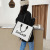 Women's Bag 2019 New Korean Style Fashion Tote Bag Canvas Handbag Shoulder Messenger Bag One Piece Dropshipping Bags