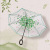 Umbrella Transparent Reverse Umbrella Double Layer C Type Hand Free Printing Umbrella Gift Advertising Umbrella