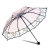 Umbrella Tri-Fold Fiber Bone Transparent Printing Umbrella Apollo Sun Umbrella Gift Advertising Umbrella Printing Logo