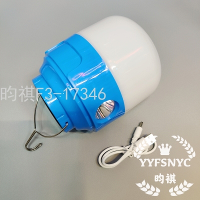 5V Solar Charging Bulb LED Flashlight Bulb Portable Outdoor Camping Lantern Emergency Bulb Lamp Bulb