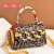 Women's Bag Foreign Trade Popular Style Casual Bag Women's Handbag New Fashion Pu Bag Floral Fabric Leopard Print
