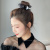 High-Grade Hairpin Headdress Female Bow Claw Clip Back Head Large Internet Celebrity Shark Clip Autumn and Winter Elegant Hair Pin