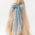 Cross-Border Retro Big Bow Ribbon Hairpin Cute Refreshing Chiffon Clip Floral Hair Clip Wholesale