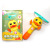 Children's Flash Bamboo Dragonfly Pistol Launch Sky Dancers Luminous Frisbee Rotating Outdoor Catapult UFO Toy